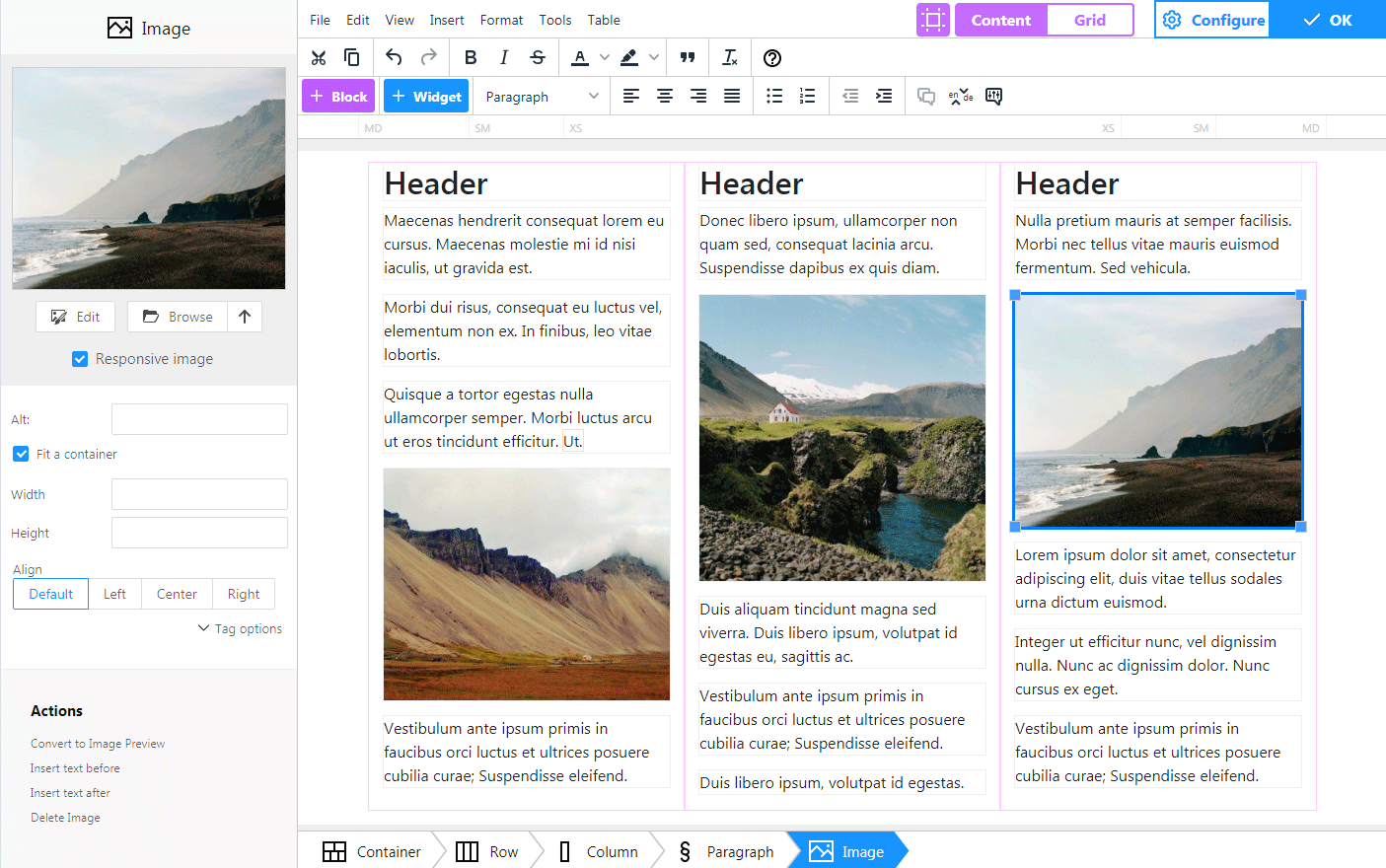 block bootstrap builder block bootstrap builder