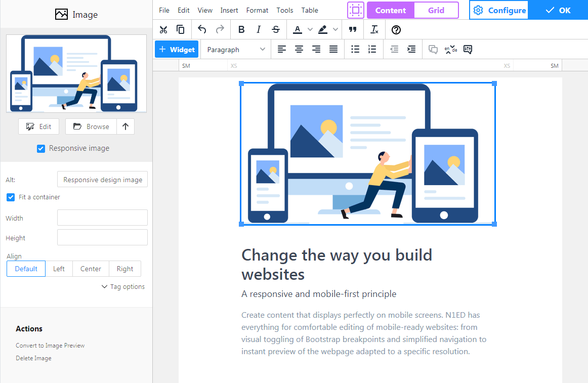 Edit Image screenshot